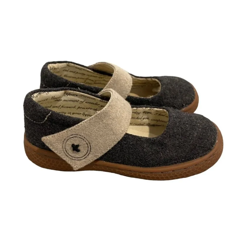 Livie & Luca Sz 9 Grey Carta II Mary Jane Shoes